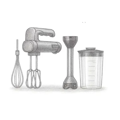 Ninja® Foodi® Power Mixer™ System Hand Blender and Mixer