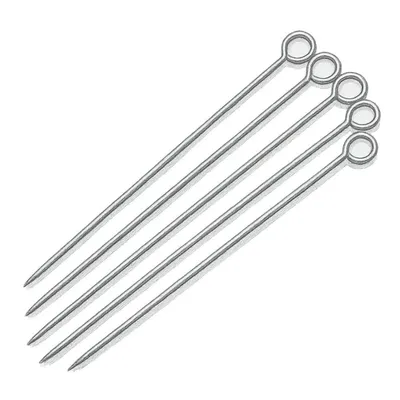 Norpro 14-Inch Stainless Steel Skewers, Set of 6