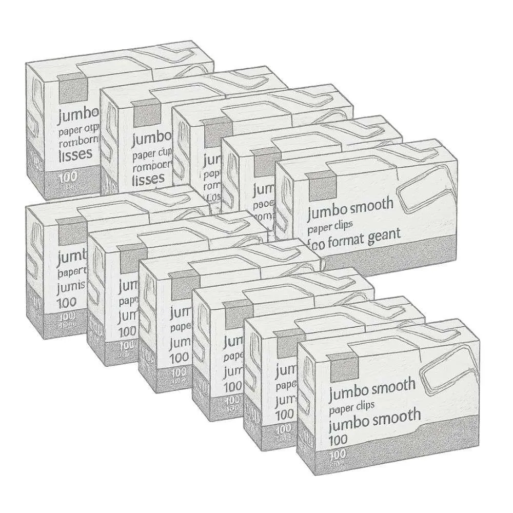 Office Depot® Brand Paper Clips (Pack of 10 boxes)