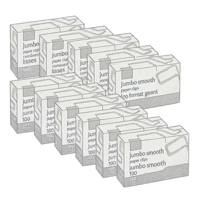 Office Depot® Brand Paper Clips (Pack of 10 boxes)