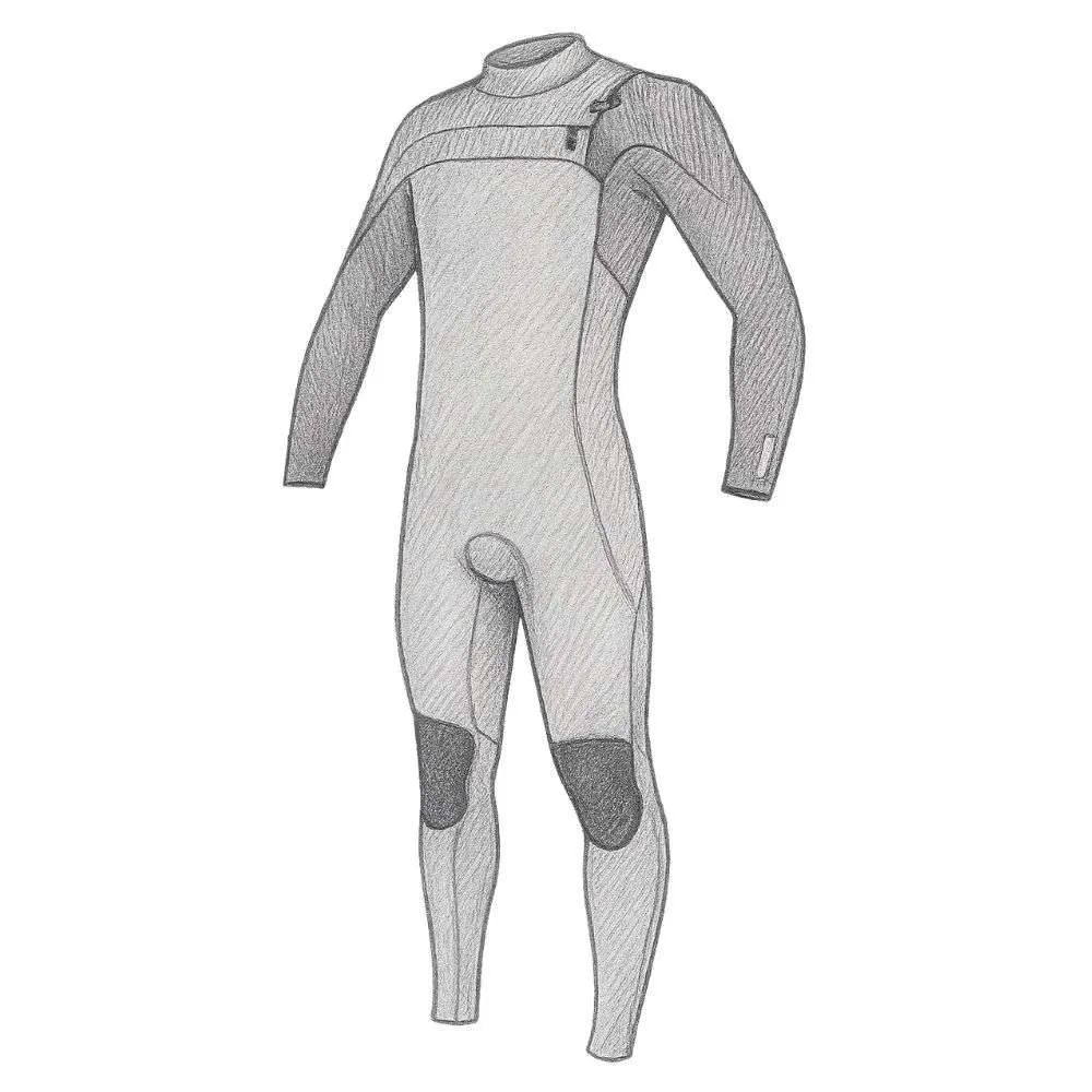 O'Neill Youth HyperFreak 3/2+ MM Chest Zip Full Wetsuit