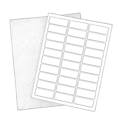 Online Labels Address Labels (300 labels, 1" x 2.65")