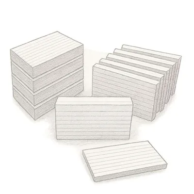 Oxford® Ruled Index Cards (1,000 Count)
