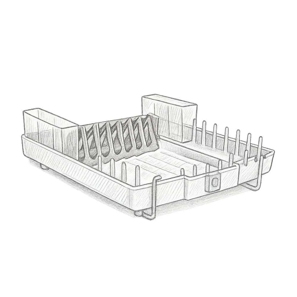 OXO Good Grips Foldaway Dish Rack