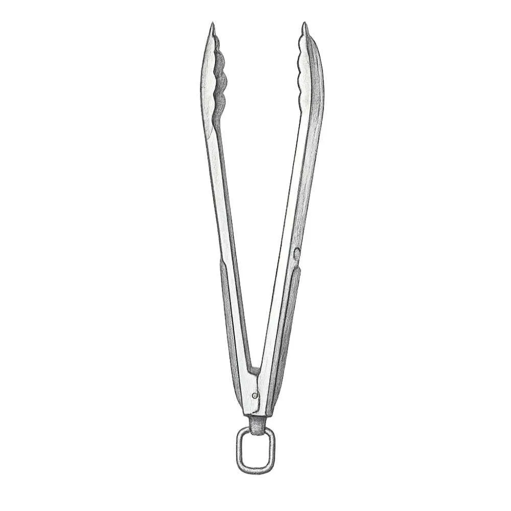 OXO Grilling Tongs with Built-In Bottle Opener