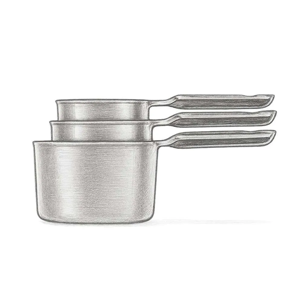 OXO Stainless Steel Measuring Cup Set