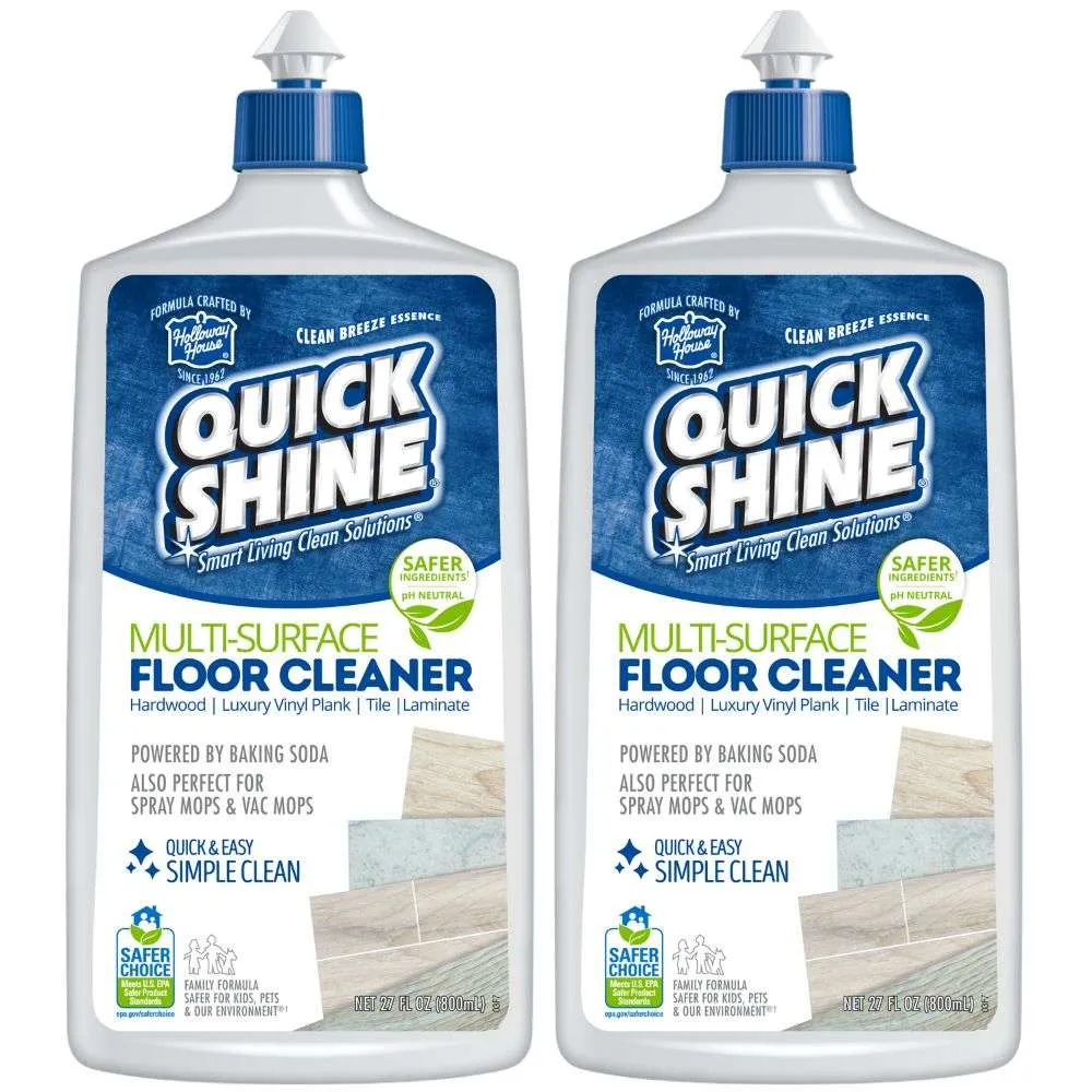 Quick Shine Multi-Surface Floor Cleaner 27 oz (Pack of 2)
