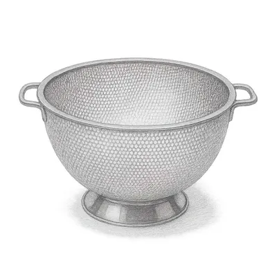 RSVP International Precision Pierced Colander