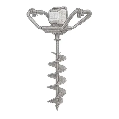RYOBI 40V HP Brushless 8" Earth Auger Kit