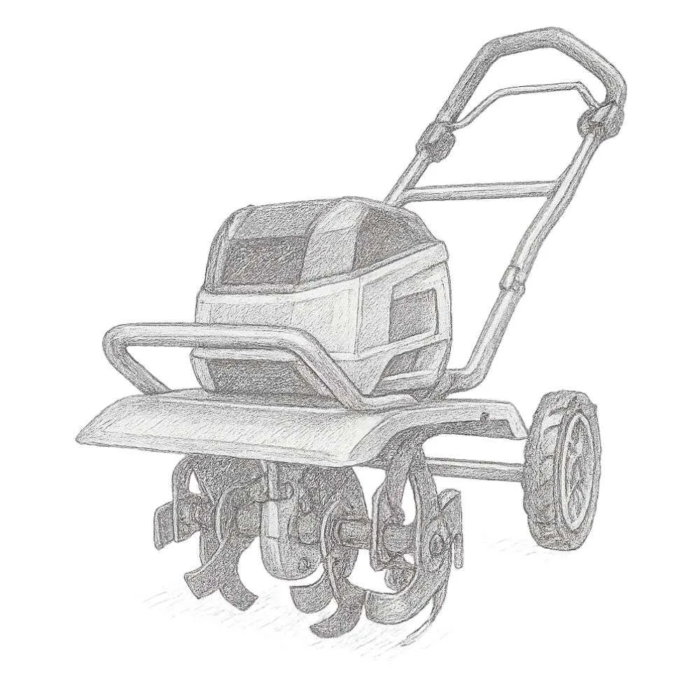 RYOBI 40V HP Brushless Whisper Series Front Tine Tiller