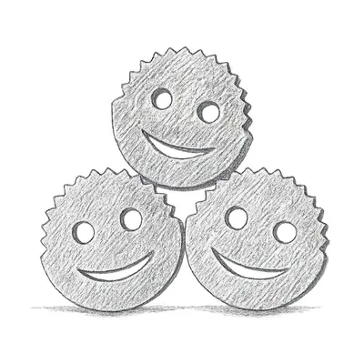 Scrub Daddy Color (Pack of 3)