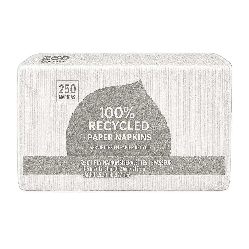 Seventh Generation 100% Recycled Paper Napkins - 1 Ply (250 Count)