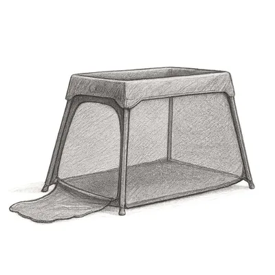 Silver Cross Sleep & Go 3-in-1 Travel Crib