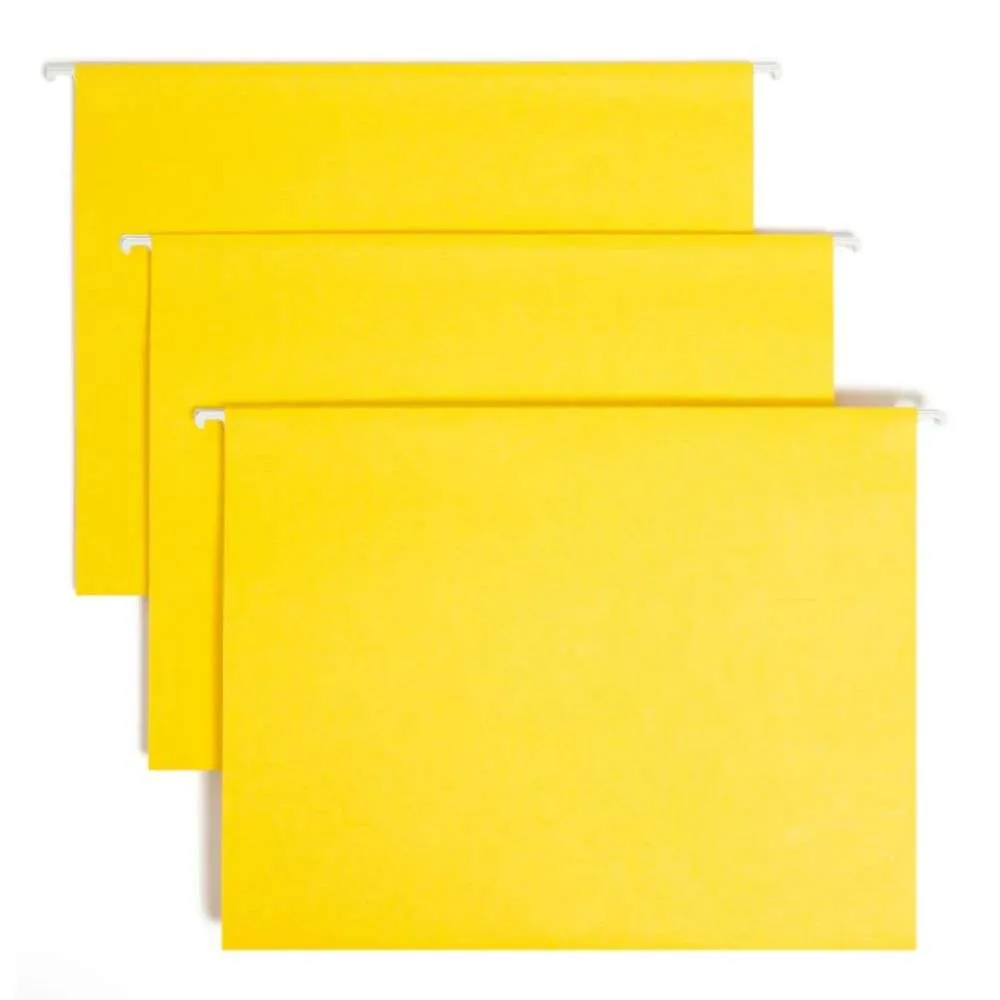 Smead TUFF® Hanging File Folders with Easy Slide® Tabs (Pack of 18)