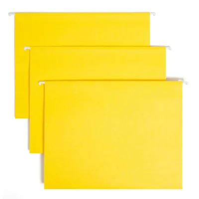 Smead TUFF® Hanging File Folders with Easy Slide® Tabs (Pack of 18)