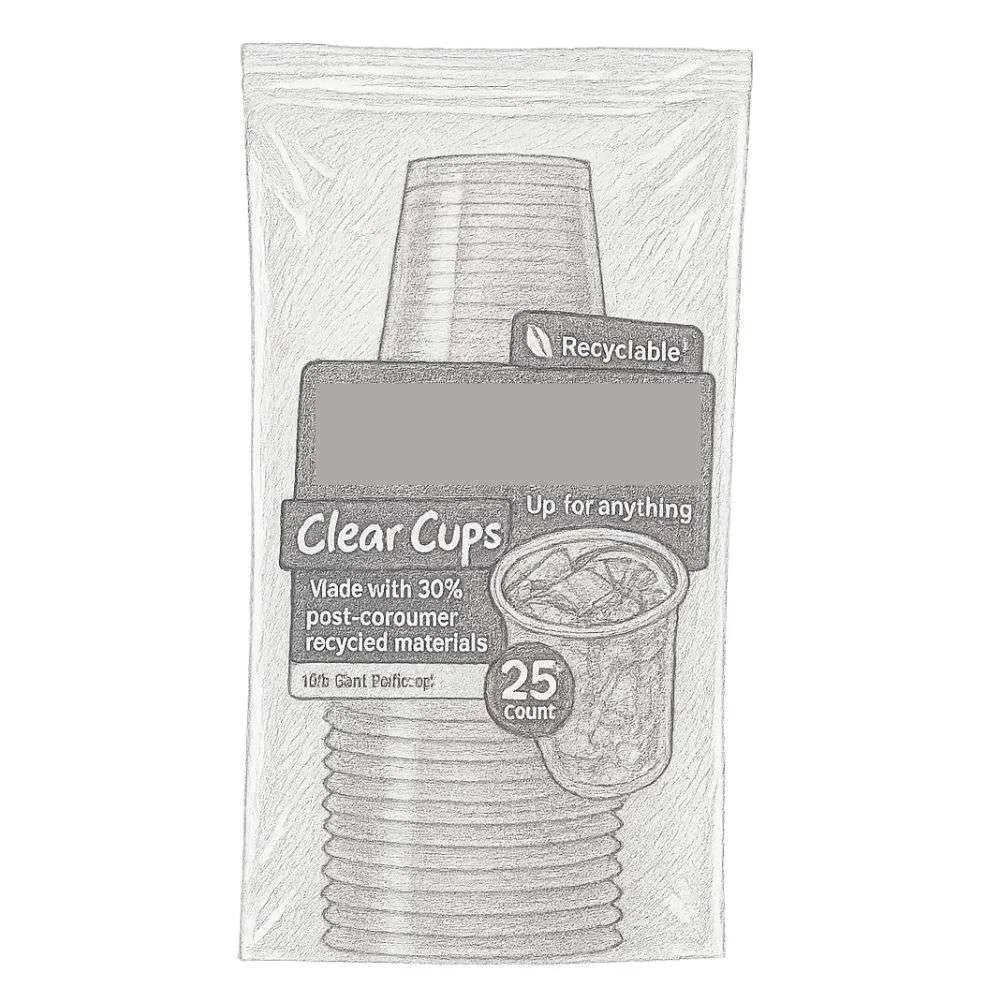 Solo Disposable 18oz Plastic Cups (25 count)