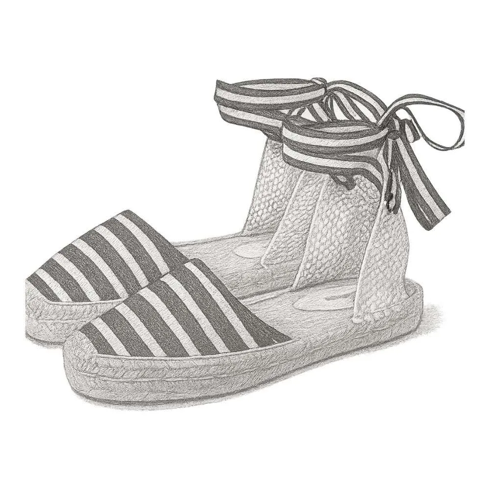 Soludos The Lauren Lace Up Espadrilles