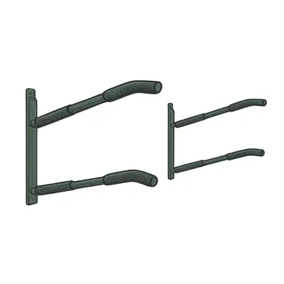 Sparehand Systems Glacik G-62L Wall Mount Storage Rack for 2 SUP