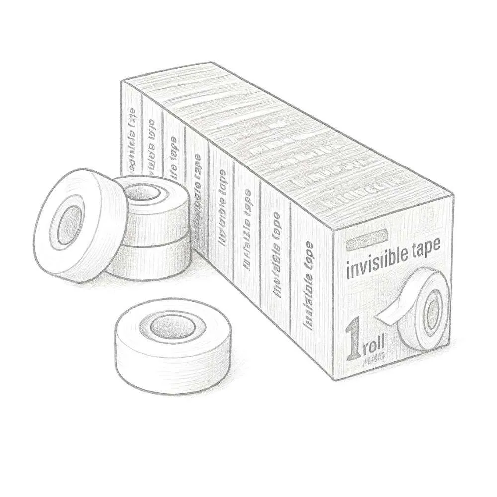 Staples® Invisible Clear Tape (Pack of 12)