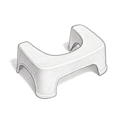 Step and Go Toilet Stool