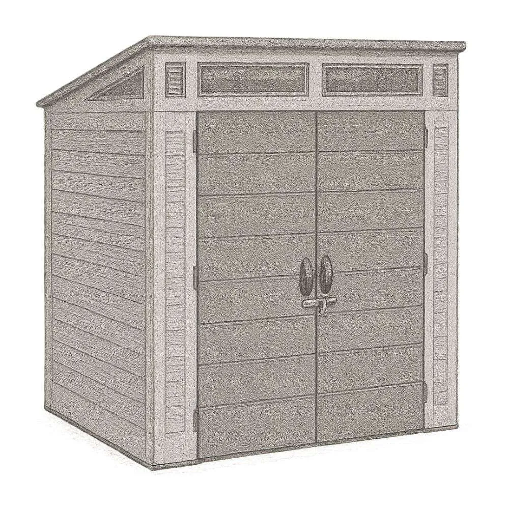 Suncast Modernist Shed (7'3.5" x 7'2.5")