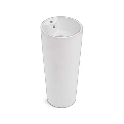 Swiss Madison Monaco Circular Basin Pedestal Sink