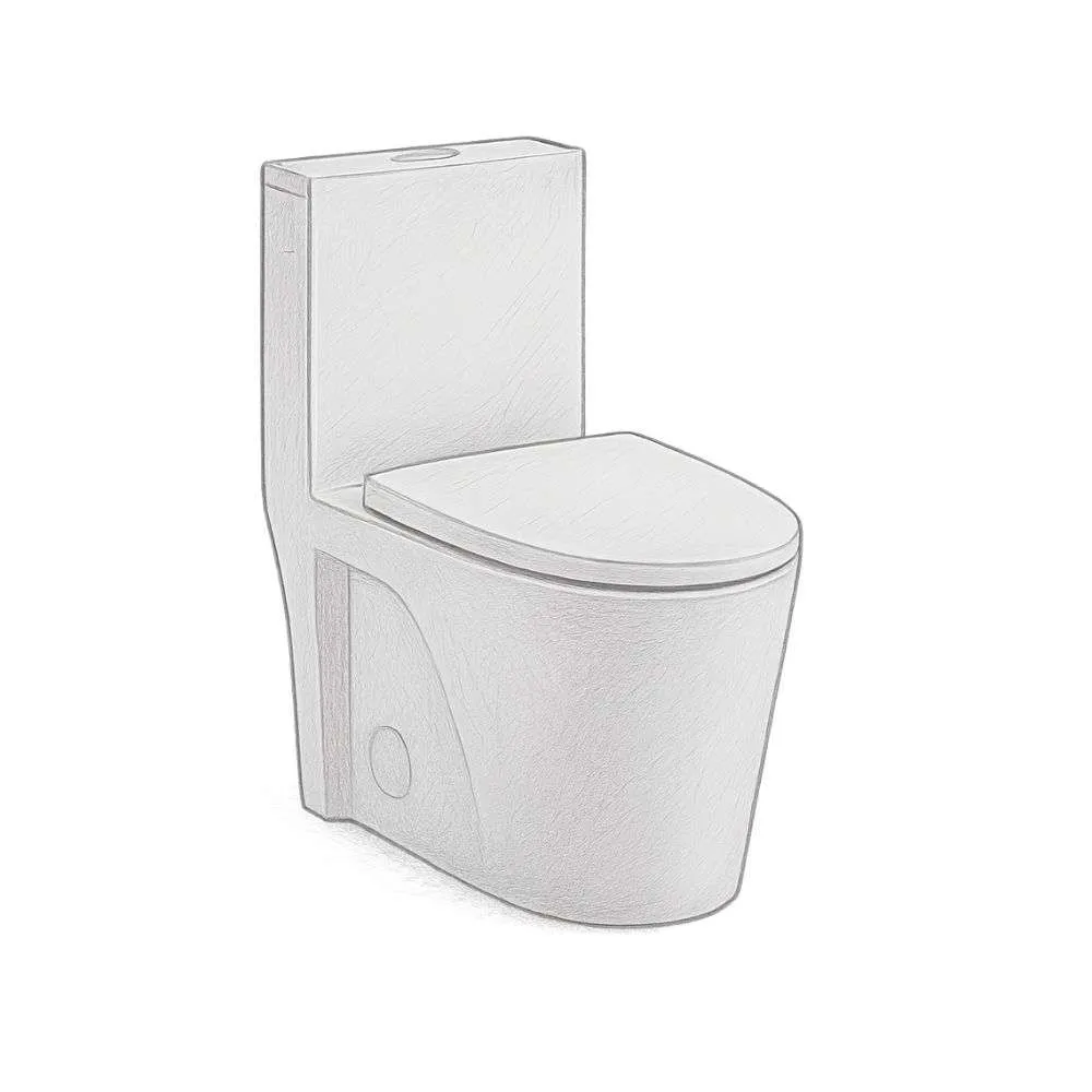 Swiss Madison St. Tropez One-Piece Elongated Toilet