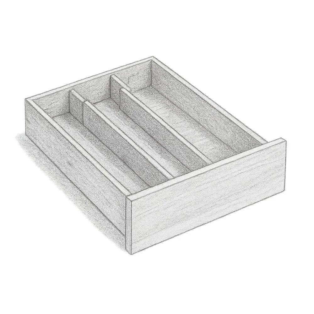The Container Store Bamboo Drawer Organizers