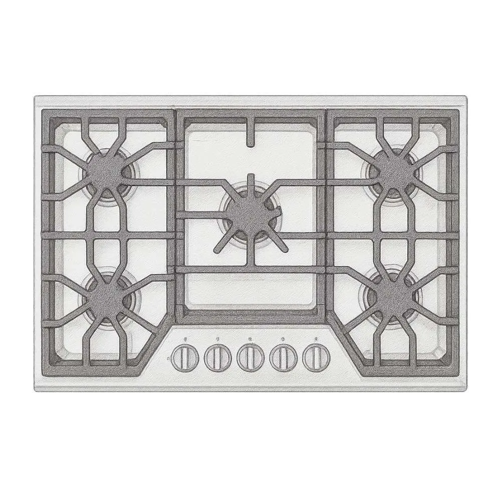 Thermador Masterpiece 30" Gas Cooktop With 5 Burners