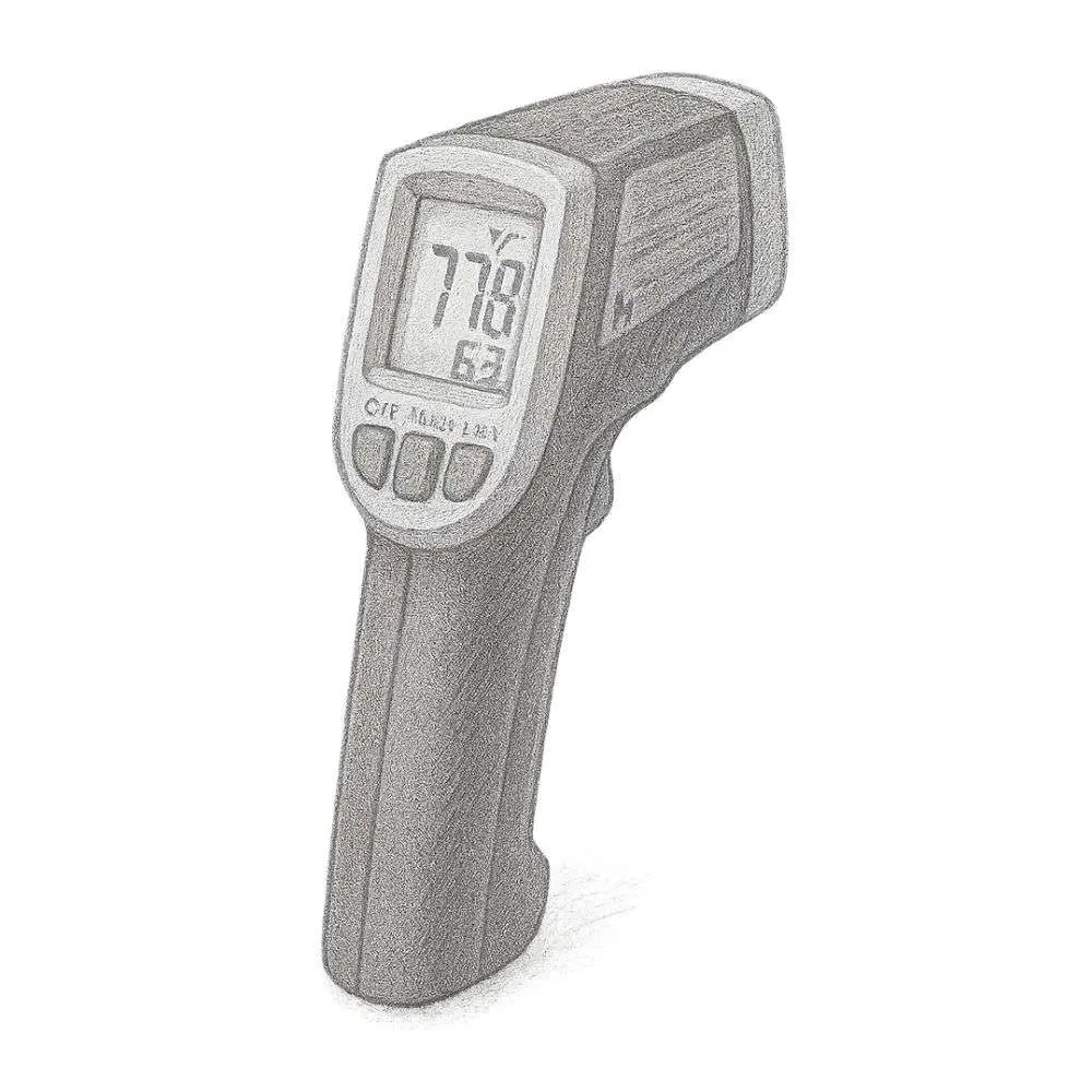 ThermoWorks Industrial IR with Circle Laser
