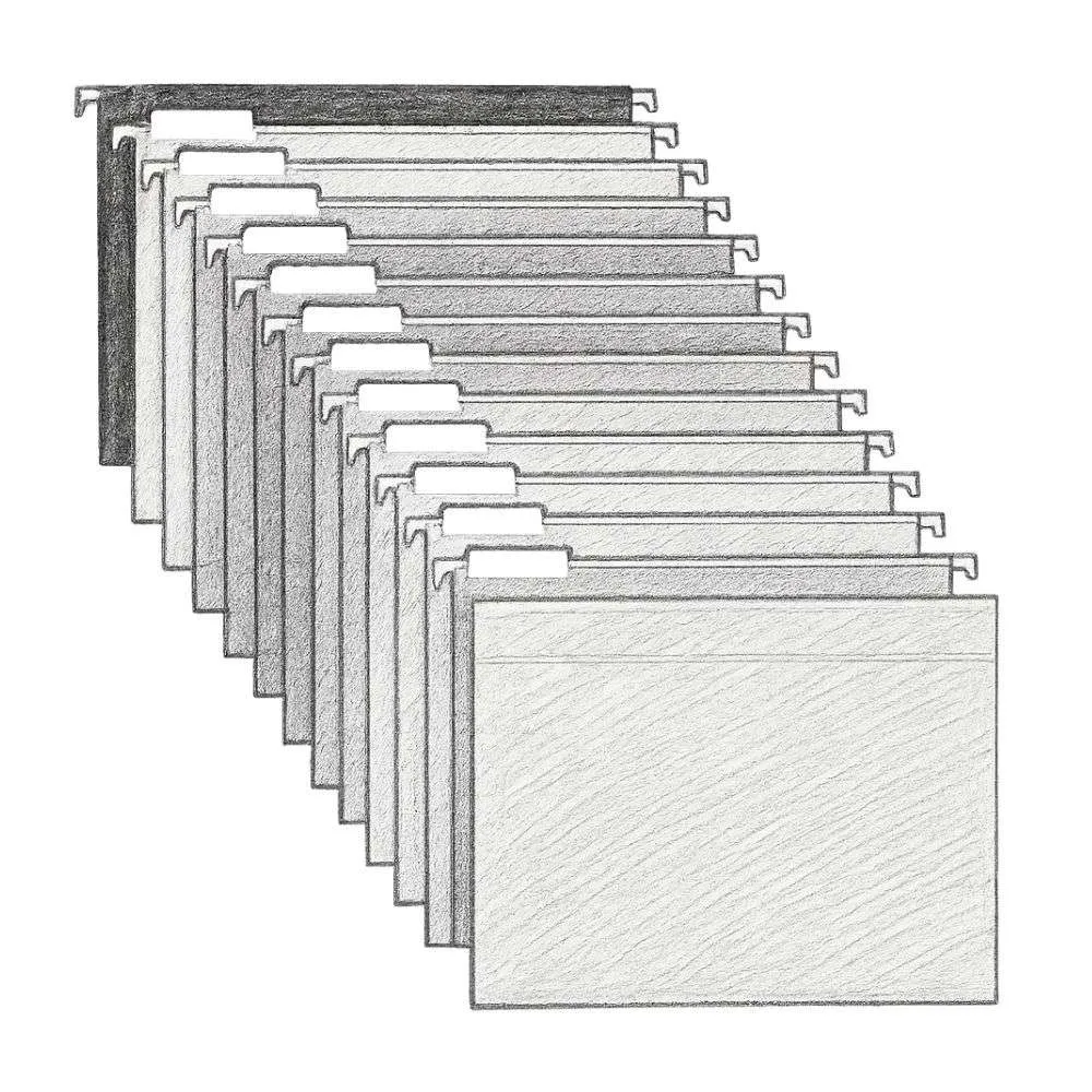 TOPS Products Pendaflex Hanging File Folders with Tabs (Pack of 50)