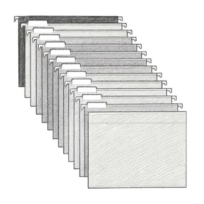 TOPS Products Pendaflex Hanging File Folders with Tabs (Pack of 50)