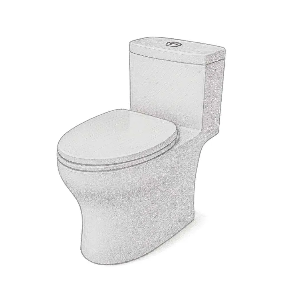 TOTO Aquia® Dual-Flush Elongated One-Piece Toilet