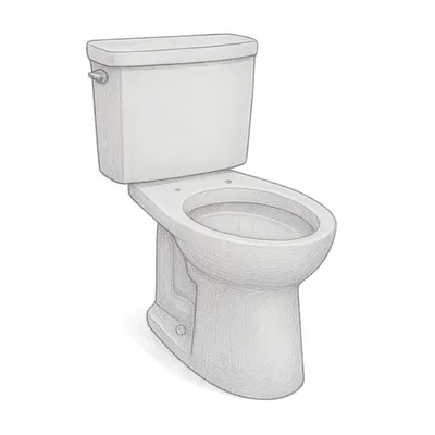 TOTO Drake Two-Piece Elongated Toilet