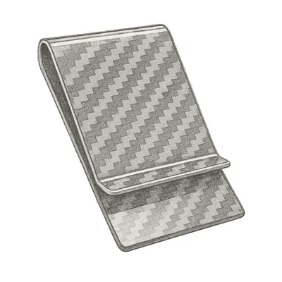 TRAVELAMBO Carbon Money Clip