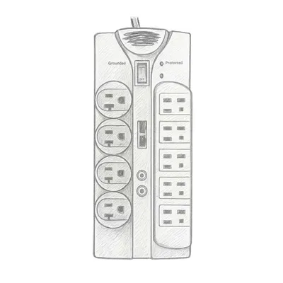 Tripp Lite Surge Protector Power Strip (12 Outlets)