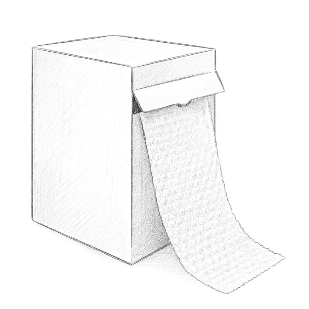 Uline Air Bubble Wrap Roll (12" x 175', 3⁄16")