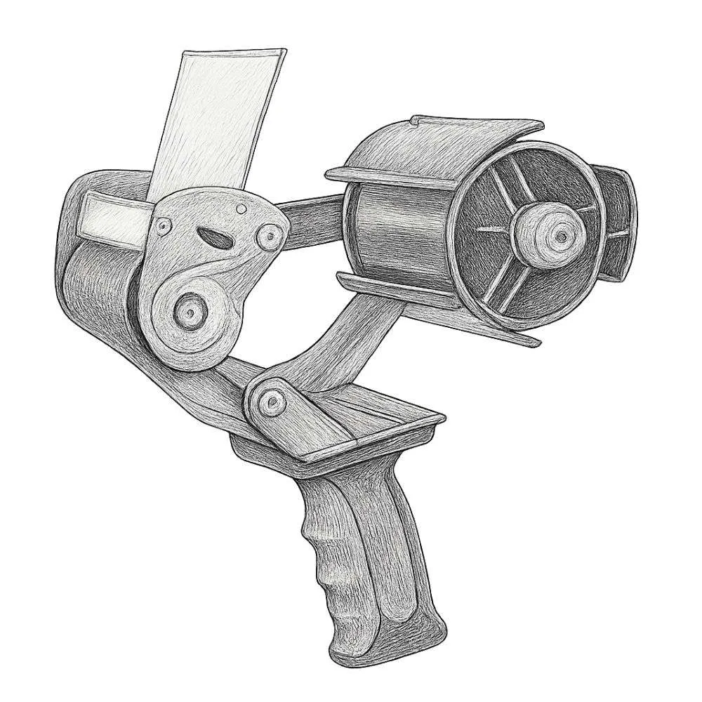 Uline Magnetic Tape Dispenser (3")