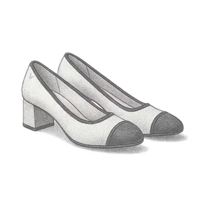 Vivala Almond-Toe Chunky Heels (Julie Pro)