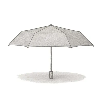 Weatherman Travel Umbrella
