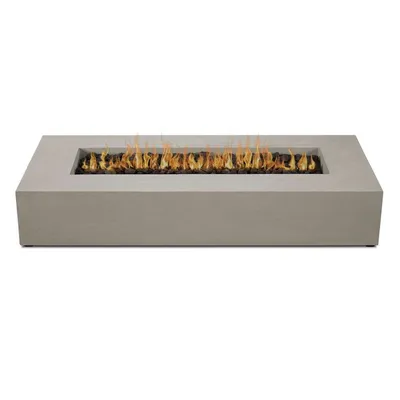 West Elm Rectangle Propane Fire Table (72")