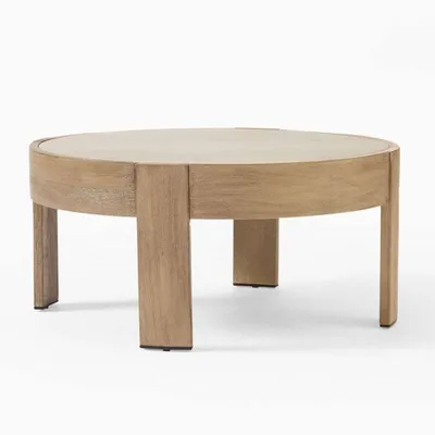 West Elm Portside Outdoor Round Coffee Table