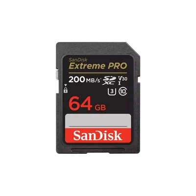 Sandisk Extreme PRO SDHC™ and SDXC™ UHS-I Card (64GB)