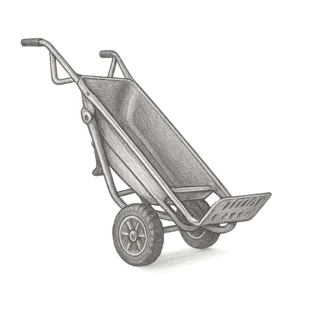 Worx Aerocart 8-In-1 Yard Cart / Wheelbarrow / Dolly (3 cu. ft.)