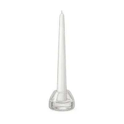 Yummi Candles 12" Handcrafted Taper Candles (Set of 12)